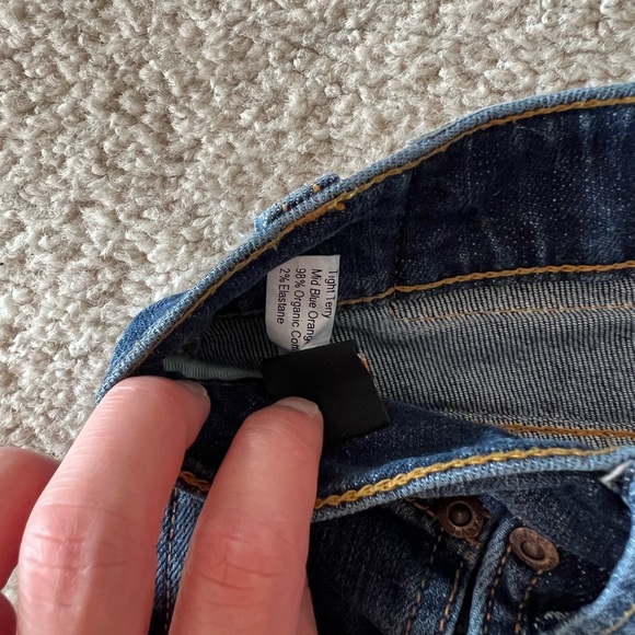 Nudie Jeans Mid-Blue Orange Tight Terry Size 28W/30L - Picture 4 of 5